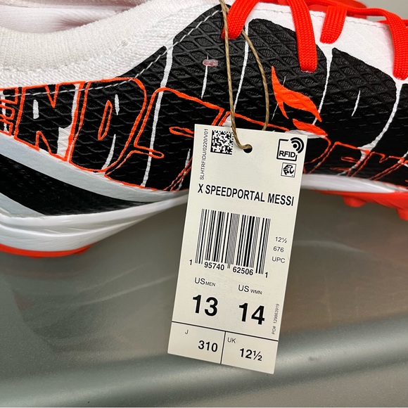 Adidas X Speedportal.3 Messi TF Mens Soccer Cleats Shoes Mens 13 Football GW8395 - Picture 10 of 10
